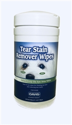 Davis Tear Stain Remover Wipes, 50 Count
