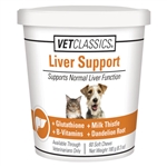 VetClassics Liver Support For Dogs and Cats, 60 Soft Chews