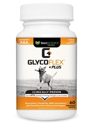 GlycoFlex Plus For Dogs, 60 Chewable Tablets