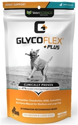 GlycoFlex Plus For Dogs Under 30 lbs, 60 Bite-Sized Chews
