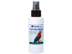 Thomas Labs Hot Pick Feather Picking Deterrent Spray, 4 oz