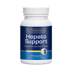 Rx Vitamins Hepato Support For Dogs & Cats, 180 Capsules