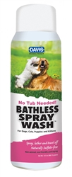 Davis Bathless Spray Wash l Waterless Shampoo For Pets - Cat