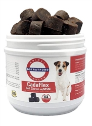 CadaFlex Soft Chews With MSM For Small and Medium Dogs,  84 Count