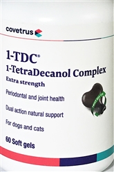 1-TDC 1-TetraDecanol Complex Extra Strength for Cats & Dogs, 60 Count