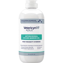 Vetericyn VF Plus Antimicrobial Wound Barrier Gel, 8 oz