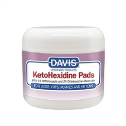 Davis KetoHexidine Pads l Antifungal, Antibacterial Medicated Pads
