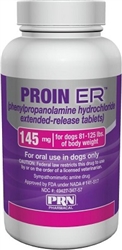 Proin ER (Phenylpropanolamine HCL Extended-Release) 145mg, 30 Tablets