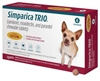 Simparica TRIO Chewable Tablets 2.8-5.5 lb Gold, 6 Pack