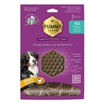 Yummy Combs Flossing Dental Treats For Dogs,  X-Small  5.5-12 lbs, 48 Count Bag