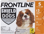 Frontline Shield For Dogs 11-20 lbs, 3 Tubes