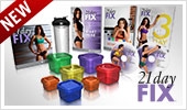 21 day Fix DVDs & Containers Only (no booklets)