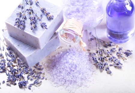 4 oz. bottle of Lavender Luxury fragrance oil for candles. Synthetic Carrier. 1/2 oz-1 oz. per pound of wax.