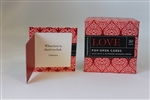 "Love" Pop Open Miniature Window Cards