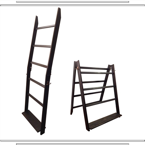 Weathered Black 5 Rung LadderRack