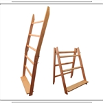 Golden Pecan 5 Rung LadderRack