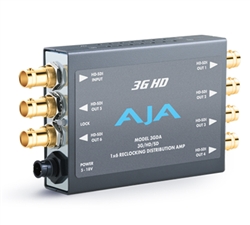 3GDA 1x6 3G/HD/SD-SDI Reclocking Distribution Amplifier