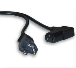 Right Angle Power Cord