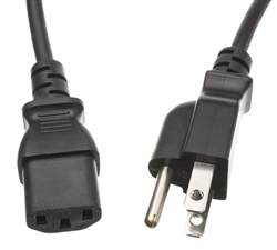 US Power Cord, 6ft.
