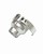 Warrior Ion G Lock Clamping Feed Neck - Low Rise - Silver