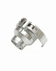 Warrior Ion G Lock Clamping Feed Neck - Low Rise - Silver