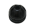 Warrior Proto Rail Aluminum Bolt Cap - Black