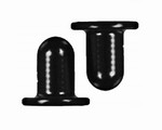 Warrior Proto Rail On/Off Aluminum Button Kit - Black