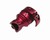 Warrior Spyder Clamping Feed Neck - Holes - Red