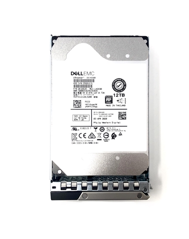 2350Y Dell 12TB 7200 RPM 12Gbps 3.5in SAS hot-plug hard drive