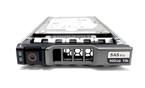 400-AHEW Original Dell 900GB 10000 RPM 2.5" SAS hot-plug hard drive. Comes w/ drive and tray for your PE-Series PowerEdge Servers.