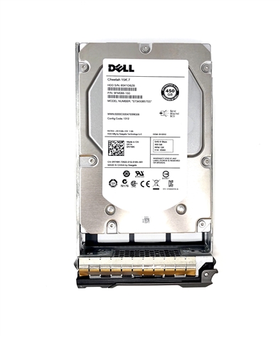 # D32VD 450GB 15000 RPM 3.5" SAS hard drive.