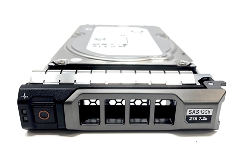 Part# MD2TB7.2K3.5-G13 Original Dell 2TB 7200 RPM 3.5" SAS hot-plug hard drive. (these are 3.5 inch drives) Comes w/ drive and tray for your MD-Series PowerVault Arrays.