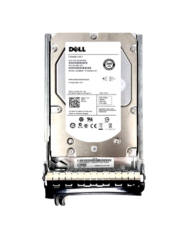 Dell Mfg Equivalent Part # P302J Dell 300GB 15000 RPM 3.5" SAS hard drive. (these are 3.5 inch drives)