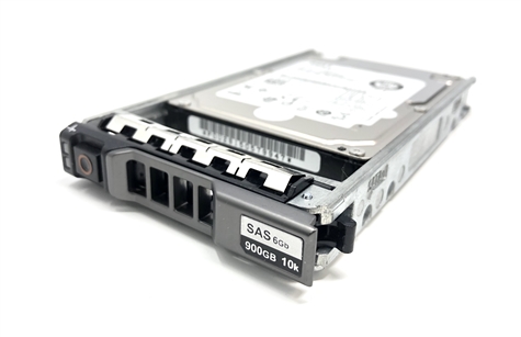 PCDHP Original Dell 900GB 10000 RPM 2.5" SAS hot-plug hard drive. Comes w/ drive and tray for your PE-Series PowerEdge Servers.
