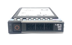 Gen14 - Dell 7.68TB SSD SAS Read Intensive 12Gbps 2.5" PowerEdge Drive