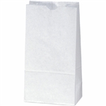 White Duro 6# Grocery Bag 81223