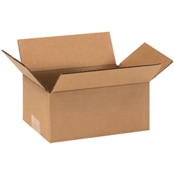 BOX 090604 9x6x4 Corrugated Shipping Boxes