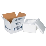 FIS C204 Foam Insulated Shipping Boxes 8x6x4.25