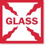 LBL 1281 Fragile Glass Label