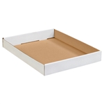 TRYW 1512 15x12x1 3/4 WHITE Corrugated Tray