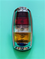Complete Red/Clear/Amber Taillight unit for Mercedes 190SL ,220SE and Other Models.