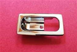 Inside Door Lock Chrome Trim Plate - for *250SL-280SL