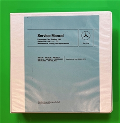 Mercedes 1968-73 108-109-111-113Ch. service manual