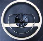 Mercedes Ivory Color Steering Wheel - Fits early 230SL 113 & 110 111 112 120 Chassis.