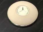 Mercedes Ivory Color Steering Wheel Hub Pad With Chrome Ring- 230SL-*250SL & some 108,109,110,111,112 Ch.