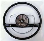 Mercedes Black Steering Wheel fits Late 230SL & Early 250SL 113Ch. & some 108,109,110,111,112 Ch.