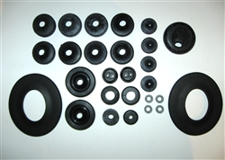 27 Pc. Rubber Firewall Grommet set for 190SL - 121 Chassis.