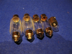 Mercedes 190SL Early Taillamp 5pc. Replacement Bulb Set