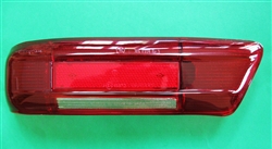 Left side Early Red/Clear/Red Taillight Lens for 230SL-250SL-*280SL & 111Ch.