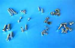 Chrome Screw / Hardware kit for 190SL with standard Seats -  395 Pieces